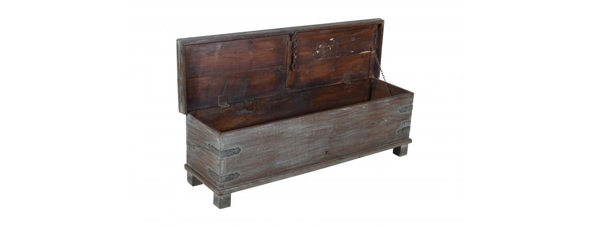 Antique Trunk with Lift Top