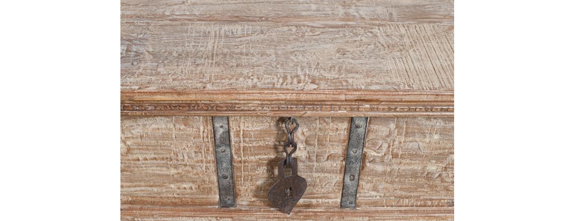 Antique Trunk with Lift Top