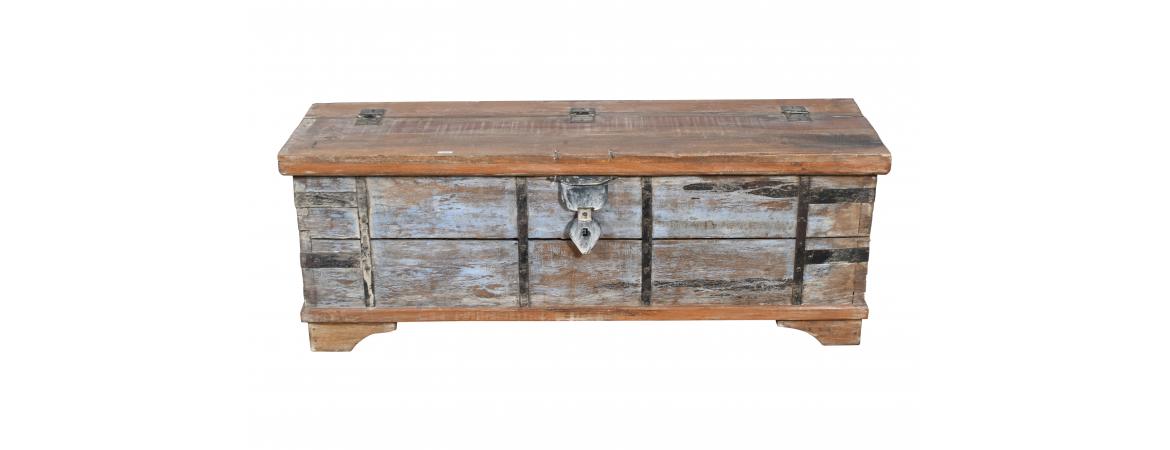 Antique Trunk with Lift Top