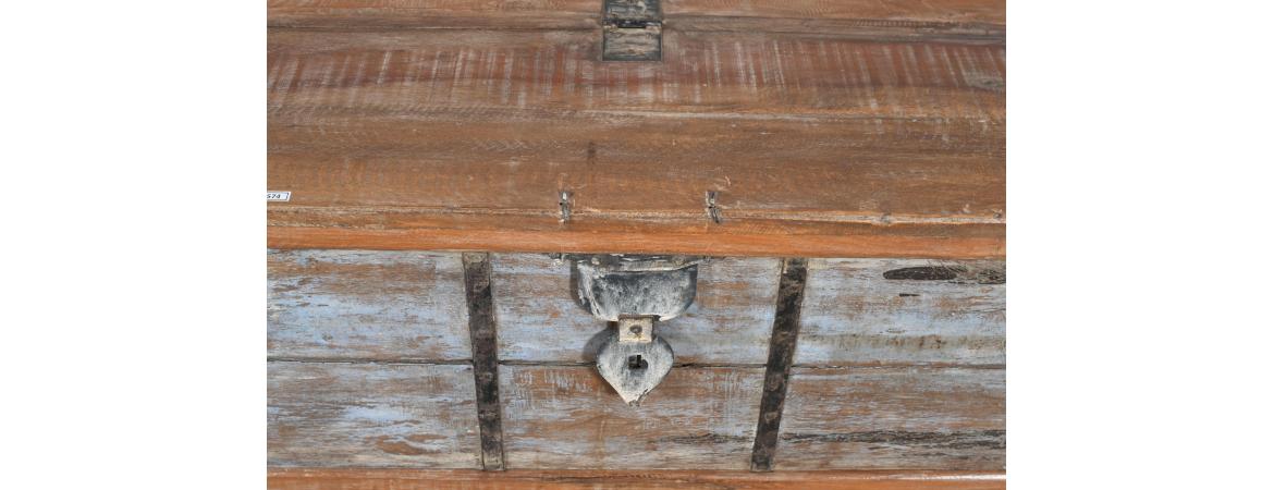 Antique Trunk with Lift Top