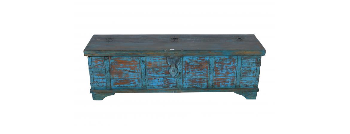 Antique Trunk with Lift Top