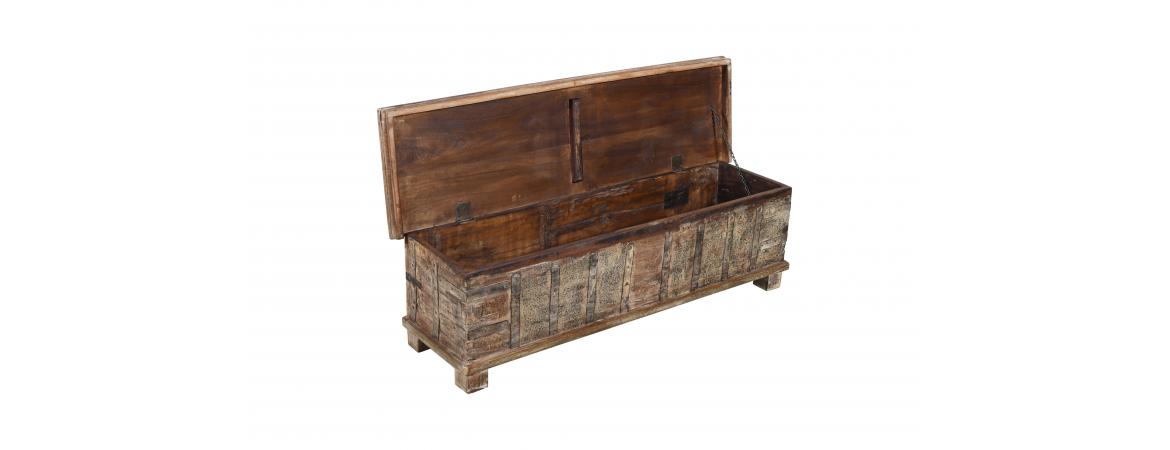 Antique Trunk with Lift Top