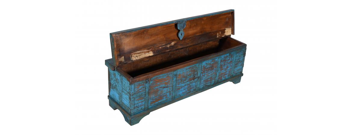 Antique Trunk with Lift Top