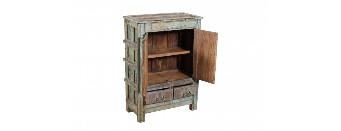 Antique 2 Door 1 Draw Cabinet