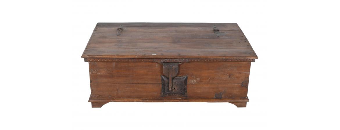 Antique Trunk with Lift Top