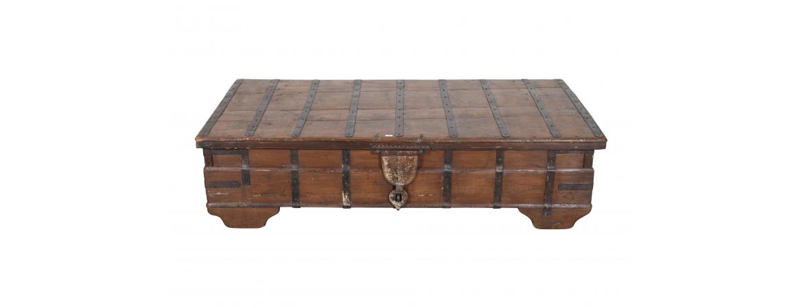 Antique Trunk with Lift Top