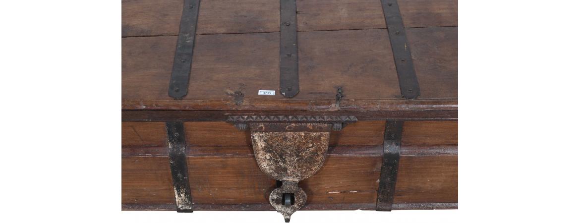 Antique Trunk with Lift Top