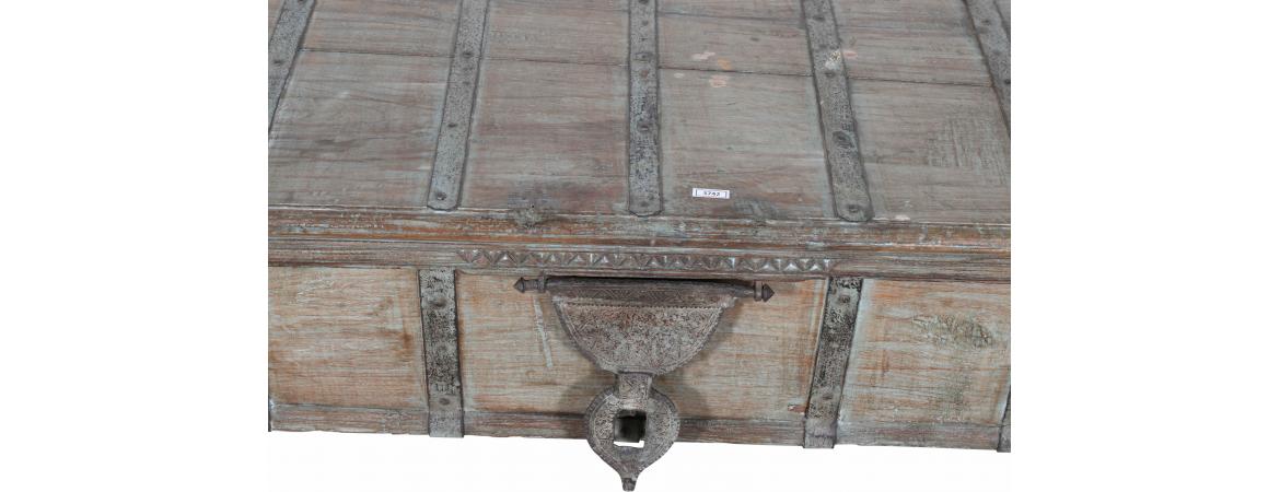 Antique Trunk with Lift Top