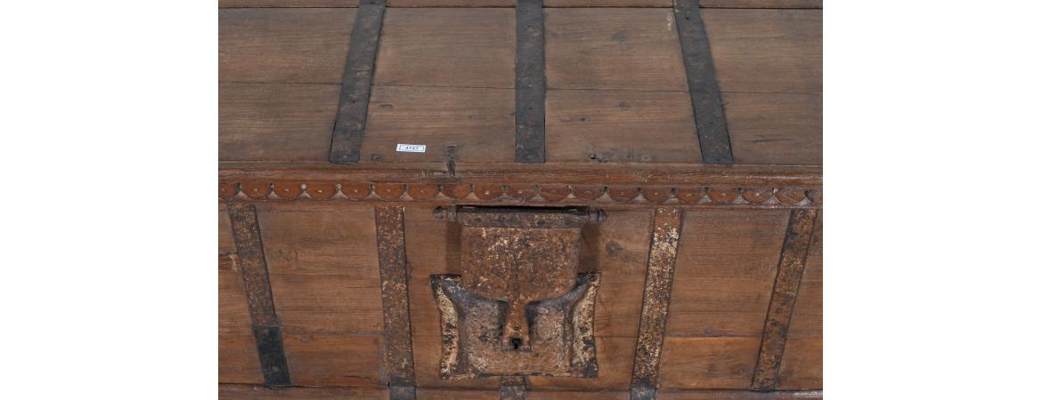 Antique Trunk with Lift Top