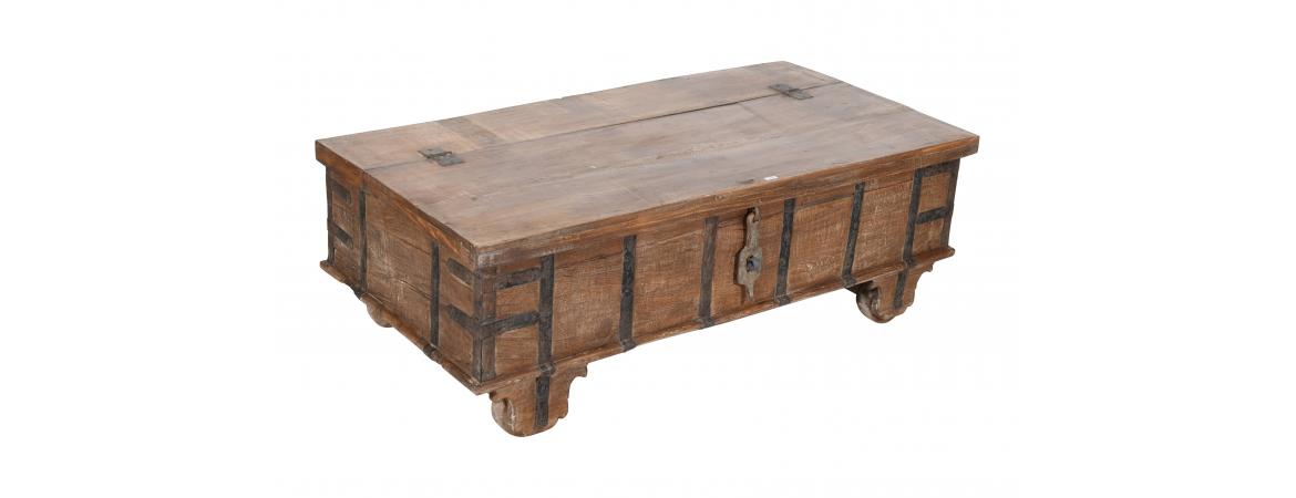 Antique Trunk with Lift Top