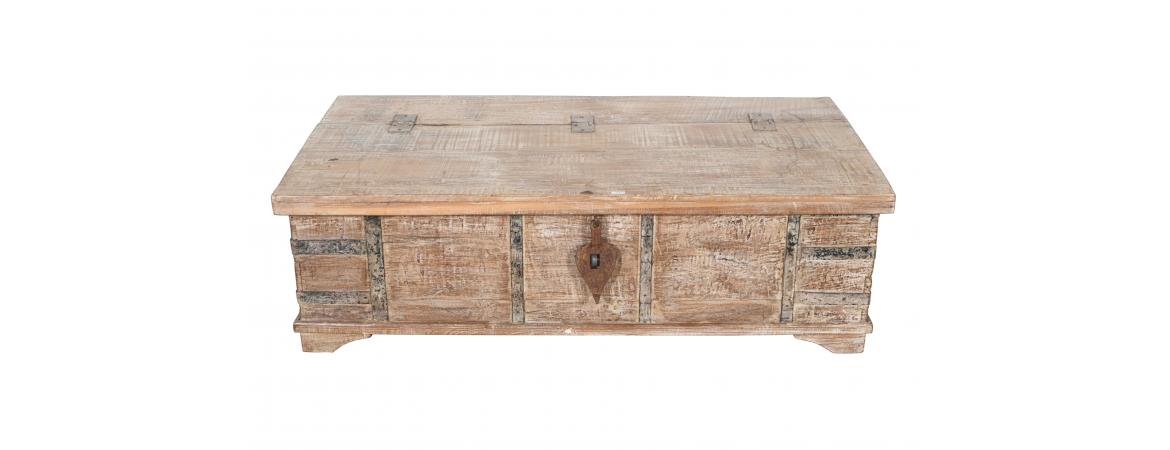 Antique Trunk with Lift Top