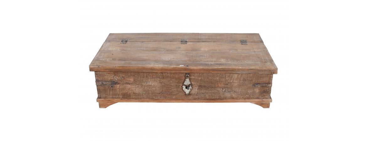 Antique Trunk with Lift Top