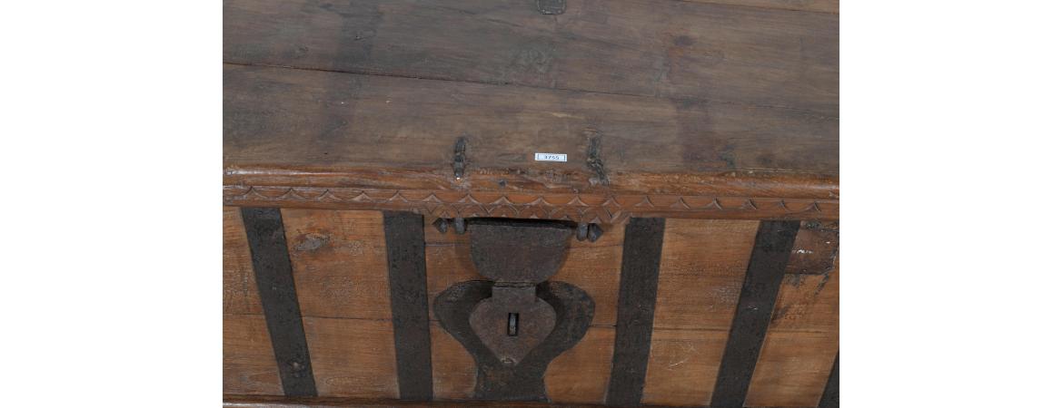 Antique Trunk with Lift Top