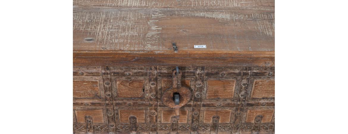 Antique Trunk with Lift Top