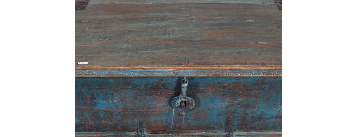 Antique Trunk with Lift Top