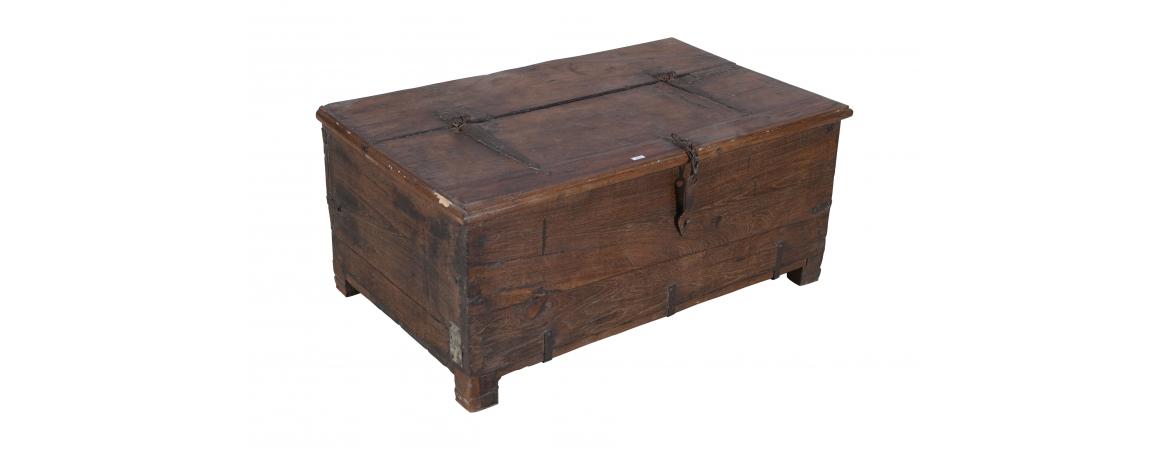 Antique Trunk with Lift Top