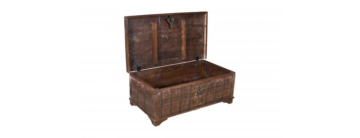 Antique Trunk with Lift Top