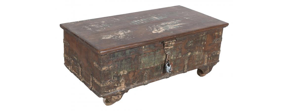 Assorted Antique Coffee Table Chest