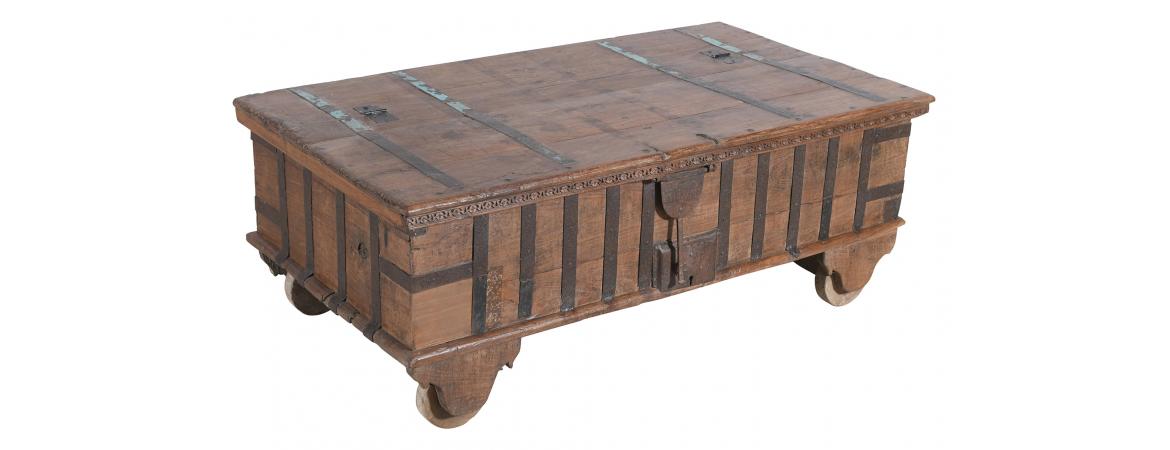 Assorted Antique Coffee Table Chest