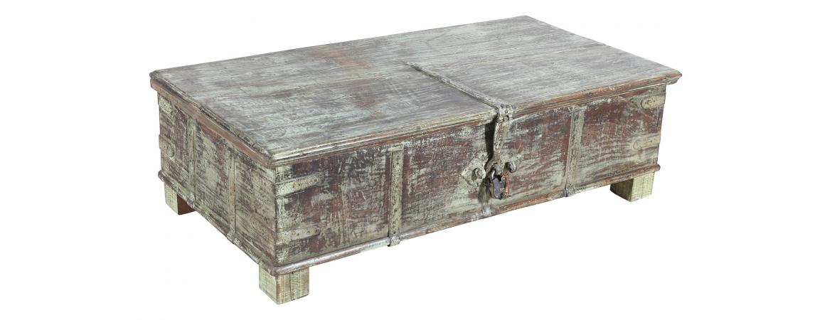 Assorted Antique Coffee Table Chest