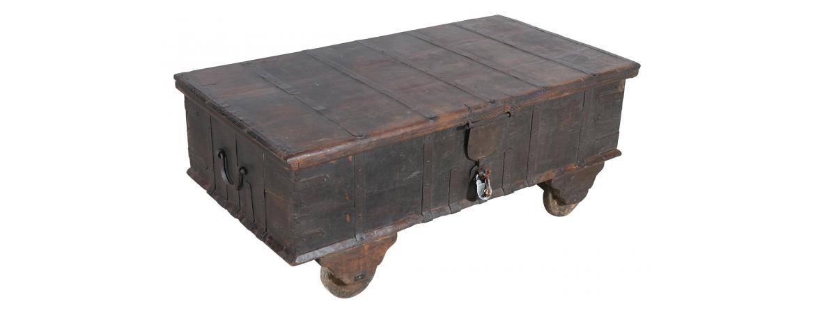 Assorted Antique Coffee Table Chest