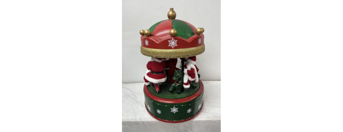 110cm Moving Collapsible Carousel with Music