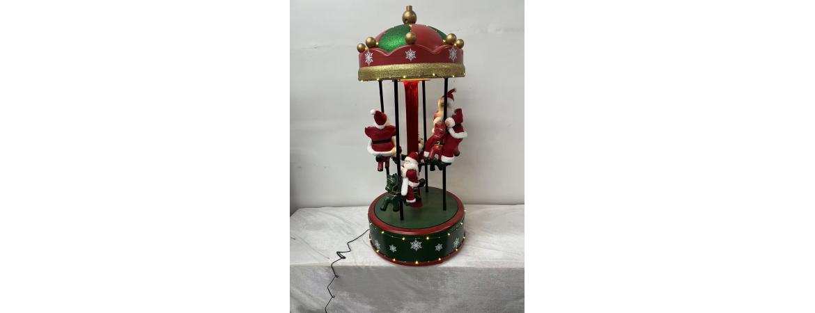 60cm Moving Collapsible Carousel with Music