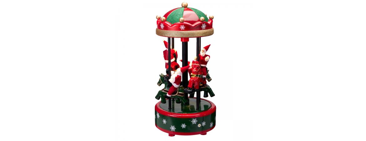 60cm Moving Collapsible Carousel with Music