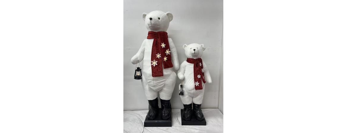 150cm Moving Collapsible Bear with Music and Lights