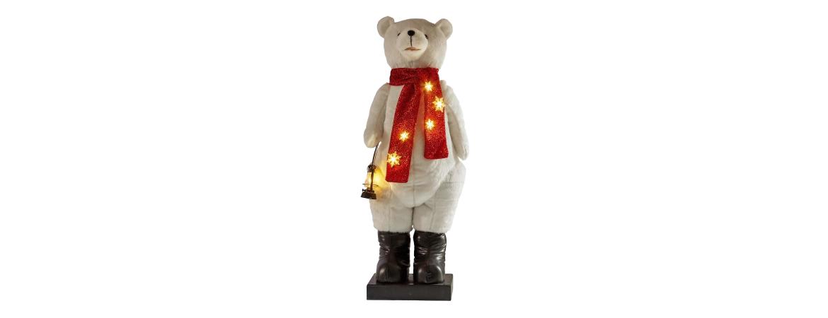 110cm Moving Collapsible Bear with Music and Lights