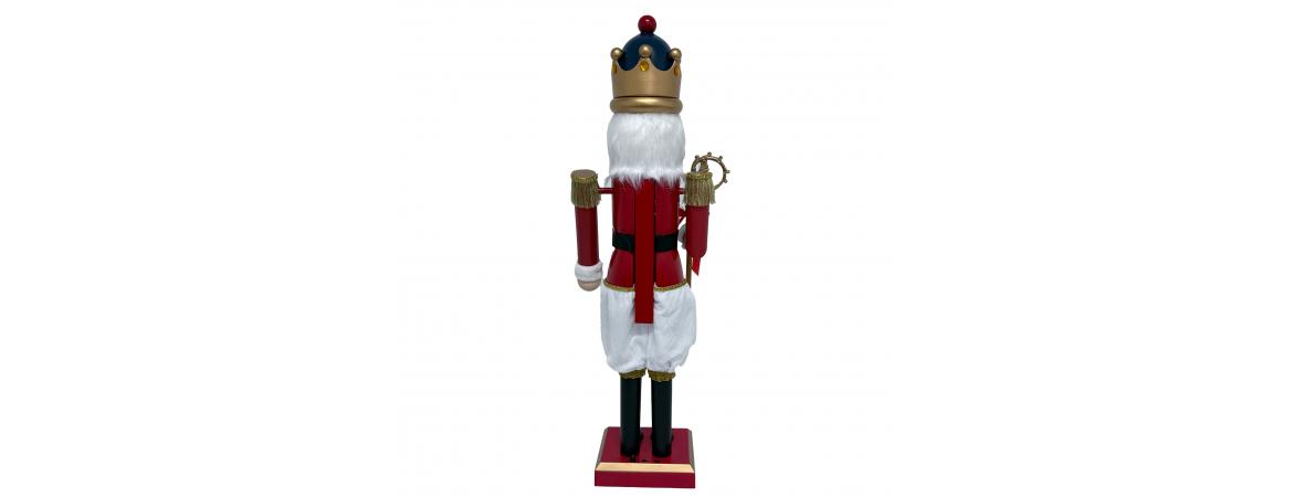 60cm Red & White Nutcracker