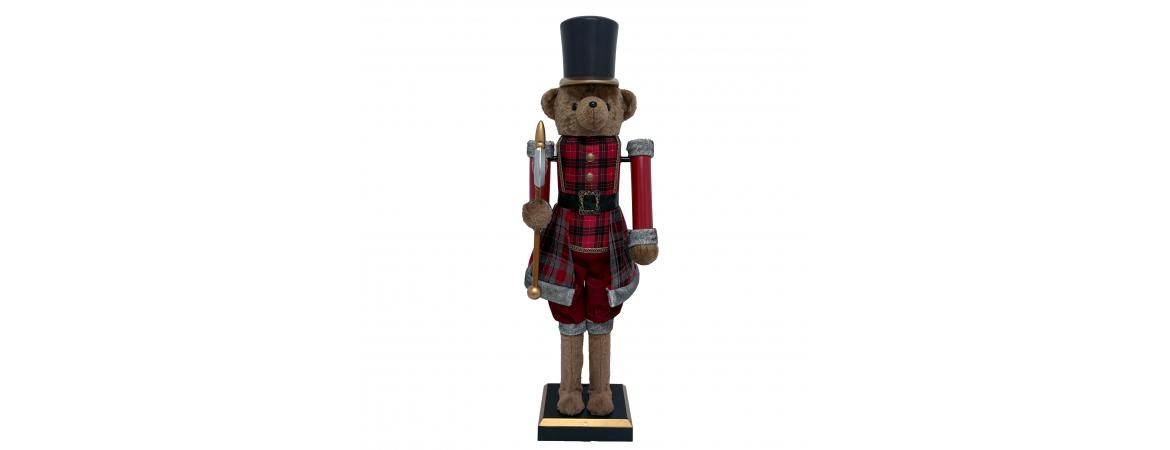 38cm Nutcracker Bear