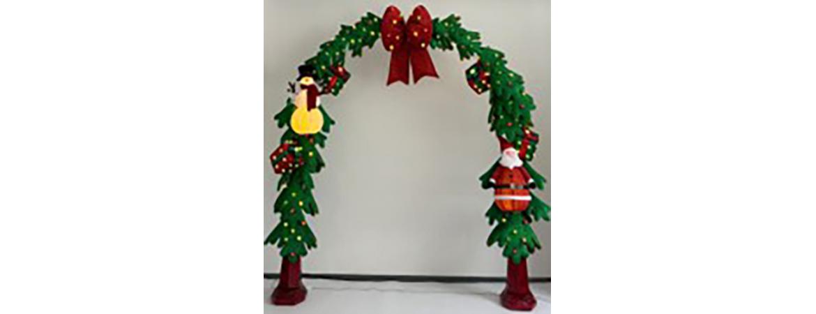 2.35 x 2.75 Christmas Arch