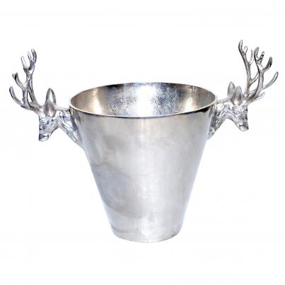 Champagne Cooler with Antler Handles