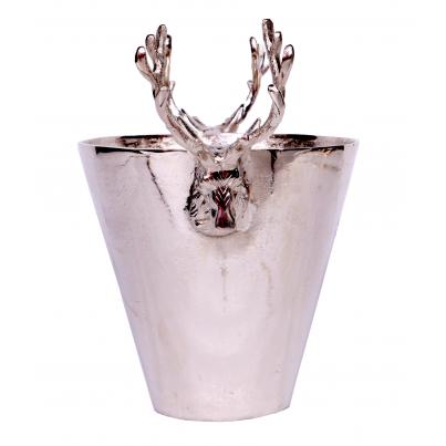 Champagne Cooler with Antler Handles 42cm