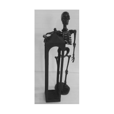 Skeleton with Lantern H120cm