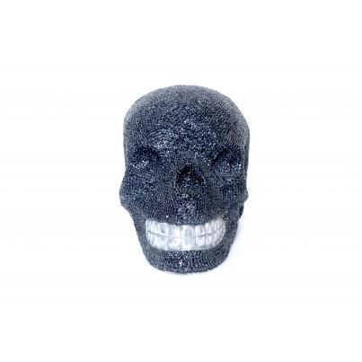 Large Black Crystal Skull H30cm