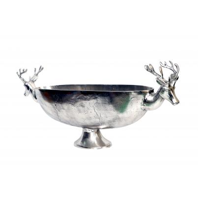 Bowl with Deer Handles H42cm