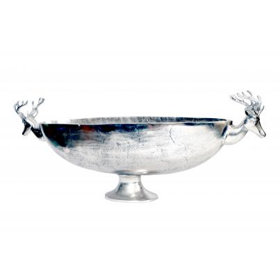 Bowl with Deer Handles H44cm