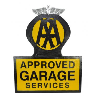 AA Approved Garage Wall Plaque (large)