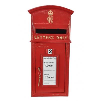 King Charles CR III Post Box