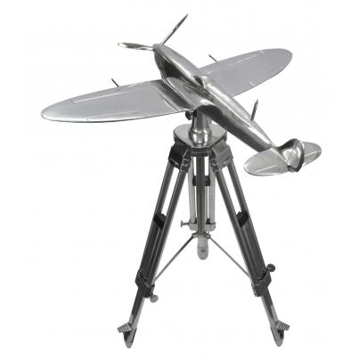 Spitfire Aircraft Model on Tripod