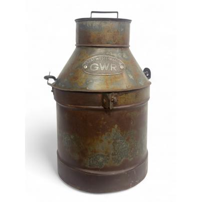 Assorted GWR Iron Milk Churn