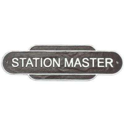 Station Master Plaque