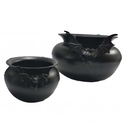 Cauldron with Bat