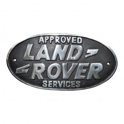 Land Rover Wall Plaque - Cast Aluminium