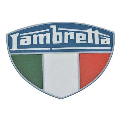 Lambretta Badge Wall Plaque - Cast Aluminium