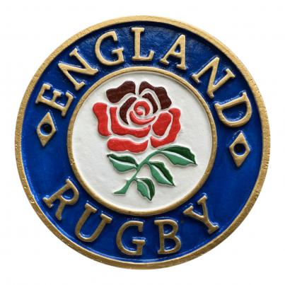 England Rugby Wall Plaque - Cast Iron