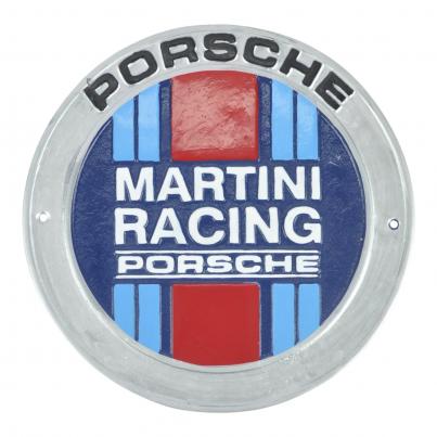 Porsche Martini Wall Plaque - Cast Aluminium