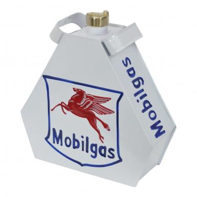 Mobilgas Oil Can - Hex
